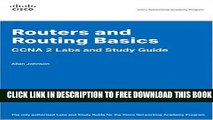 New Book Routers and Routing Basics CCNA 2 Labs and Study Guide (Cisco Networking Academy)