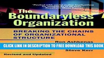 New Book The Boundaryless Organization: Breaking the Chains of Organizational Structure (J-B US