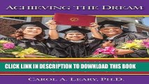 Collection Book Achieving the Dream: A How-To Guide for Adult Women Seeking a College Degree