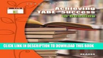 Collection Book Achieving TABE Success in Reading, Level E, Reader (Achieving TABE Success for