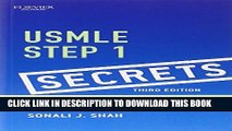New Book USMLE Step 1 Secrets, 3e
