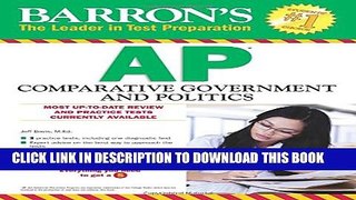 New Book Barron s AP Comparative Government   Politics