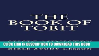 New Book The Book of Tobit: Old Testament Scripture