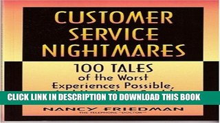 New Book Crisp: Customer Service Nightmares