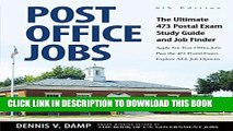 New Book Post Office Jobs: The Ultimate 473 Postal Exam Study Guide and Job FInder