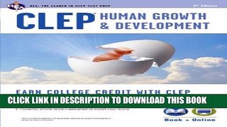 Collection Book CLEPÂ® Human Growth   Development Book + Online (CLEP Test Preparation)