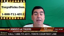 Detroit Tigers vs. LA Angels Free Pick Prediction MLB Baseball Odds Series Preview