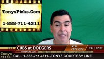 LA Dodgers vs. Chicago Cubs Free Pick Prediction MLB Baseball Odds Series Preview