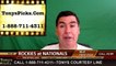 Washington Nationals vs. Colorado Rockies Free Pick Prediction MLB Baseball Odds Series Preview