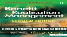 New Book Benefit Realisation Management: A Practical Guide to Achieving Benefits Through Change