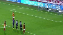 John Bostock Goal HD - Troyes 0-1 Lens - 26-08-2016