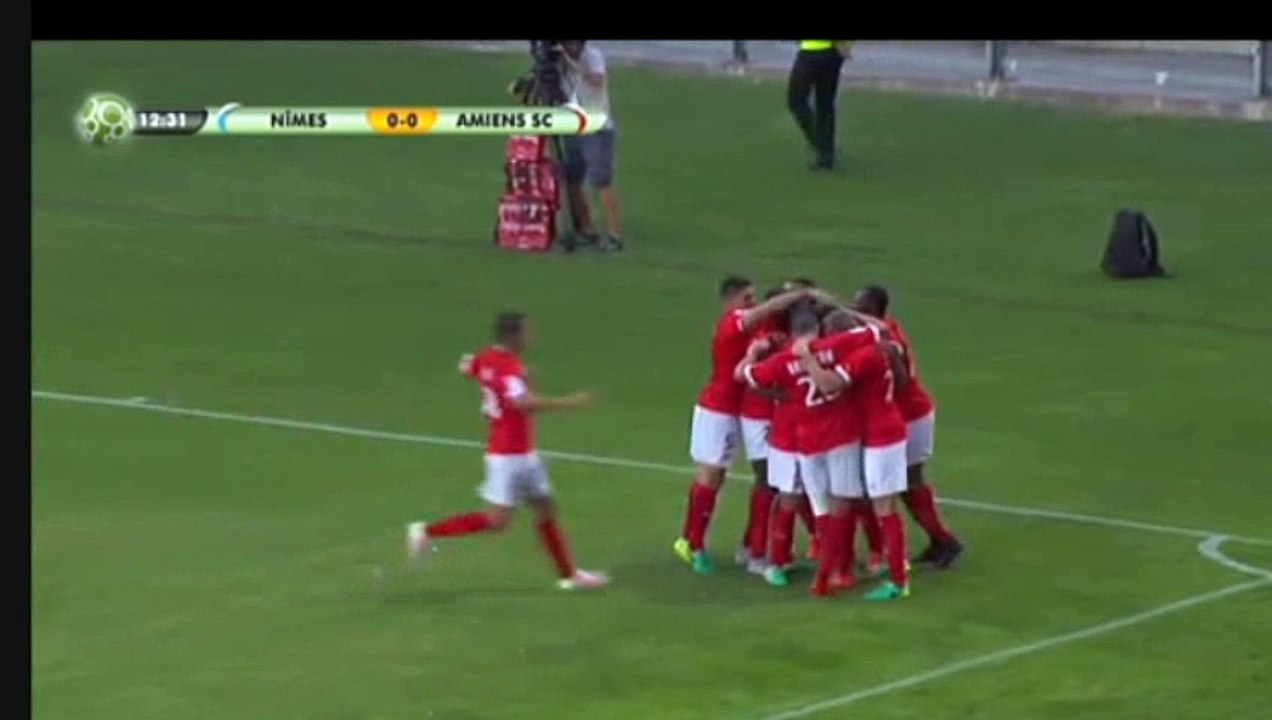 Rachid Alioui GOAL - Nimes	 1-0	Amiens 26.08.2016