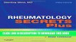 New Book Rheumatology Secrets, 3e