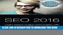 New Book SEO 2016 Learn Search Engine Optimization  With Smart Internet Marketing Strategies: