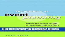 Collection Book The Business of Event Planning: Behind-the-Scenes Secrets of Successful Special