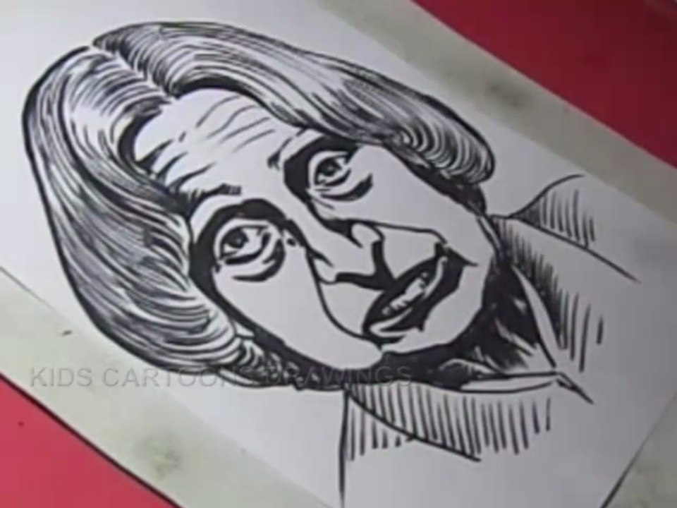 Dr. A P J Abdul Kalam's DRAWING