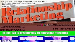 New Book Relationship Marketing: Successful Strategies for the Age of the Customer