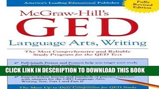 New Book McGraw-Hill s GED Language Arts, Writing