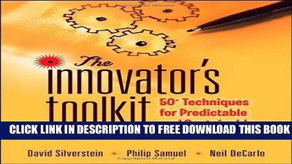 New Book The Innovator s Toolkit: 50+ Techniques for Predictable and Sustainable Organic Growth