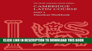 Collection Book Cambridge Latin Course Unit 1 Omnibus Workbook North American edition (North