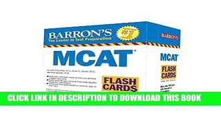 Collection Book Barron s MCAT Flash Cards