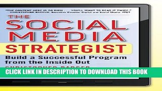 New Book The Social Media Strategist:  Build a Successful Program from the Inside Out