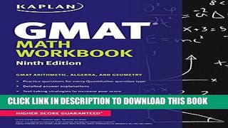 New Book Kaplan GMAT Math Workbook (Kaplan Test Prep)