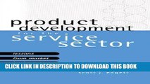 Collection Book Product Development For The Service Sector: Lessons From Market Leaders