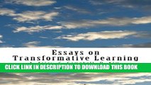 Collection Book Essays on Transformative Learning