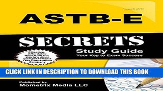 New Book ASTB-E Secrets Study Guide: ASTB-E Test Review for the Aviation Selection Test Battery