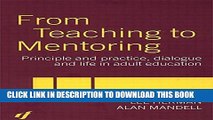 Collection Book From Teaching to Mentoring: Principles and Practice, Dialogue and Life in Adult