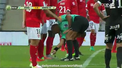 1-1 Emmanuel Bourgaud Goal HD - Nimes 1-1 Amiens 26.08.2016 HD