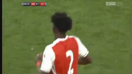 Benjamin Woodburn GOAL - Arsenal  0-2 Liverpool 26.08.2016