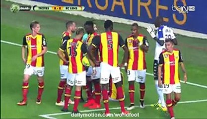 0-1 John Bostock Goal HD - Troyes 0-1 Lens 26.08.2016 HD