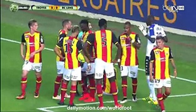 0-1 John Bostock Goal HD - Troyes 0-1 Lens 26.08.2016 HD