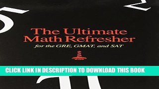 Collection Book The Ultimate Math Refresher for GRE, GMAT, and SAT