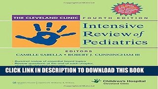 New Book Cleveland Clinic Intensive Review of Pediatrics