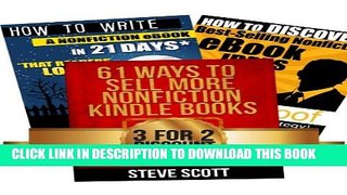 Collection Book Kindle Publishing Package: How to Discover Best-Selling eBook Ideas + How to Write