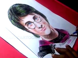 How to Draw Harry potter Drawing Step by Step for kids