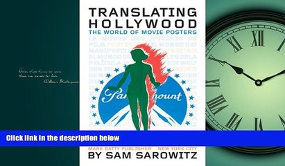 Popular Book Translating Hollywood