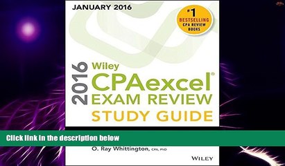 Must Have  Wiley CPAexcel Exam Review 2016 Study Guide January: Financial Accounting and