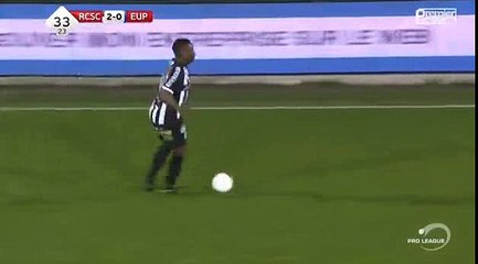 David Pollet 2nd Goal HD - Charleroi 3-0 Eupen 26.08.2016
