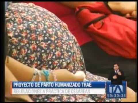 Proyecto de Ley de Parto Humanizado trae regulaciones a práctica de cesáreas