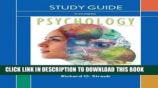 Collection Book Study Guide for Myers Psychology