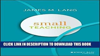 Collection Book Small Teaching: Everyday Lessons from the Science of Learning