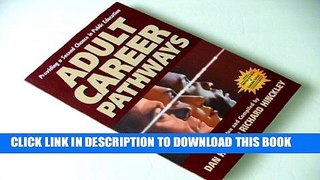 Collection Book Adult Career Pathways: Providing a Second Chance in Public Education