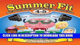 New Book Summer Fit Fourth to Fifth Grade: Math, Reading, Writing, Language Arts + Fitness,