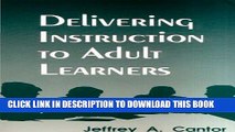 New Book Delivering Instruction to Adult Learners