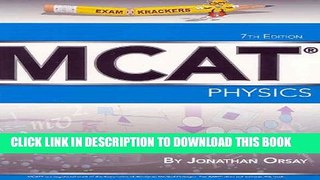 New Book Examkrackers: MCAT Physics