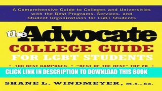 Collection Book The Advocate College Guide for LGBT Students